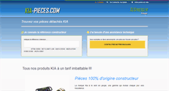 Desktop Screenshot of kia-pieces.com