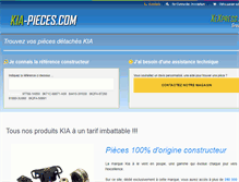 Tablet Screenshot of kia-pieces.com
